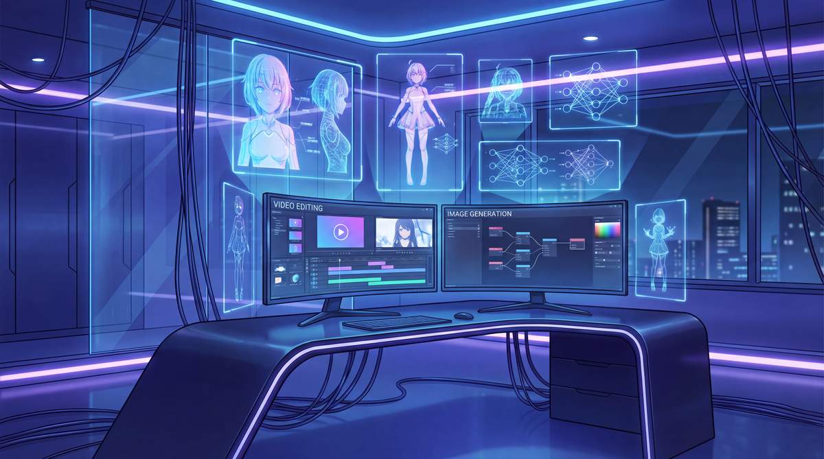 芒果视频AI修图与智能剪辑